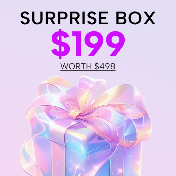 OQ HAIR Mystery Box Glueless Human Hair Wigs With Rock-Bottom Prices Surprise Gift For Women