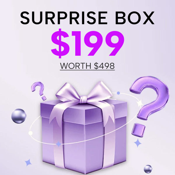 OQ HAIR Mystery Box Glueless Human Hair Wigs With Rock-Bottom Prices Surprise Gift For Women