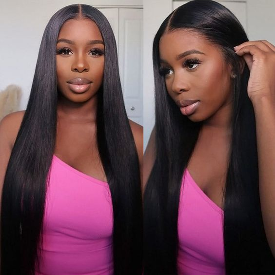 Hd Lace Wigs Pre Plucked and Bleached Straight Glueless Wig