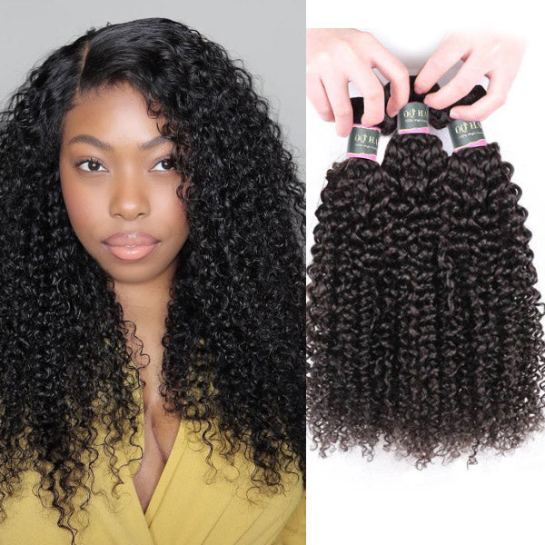 Kinky Curly Human Hair Weaves Hair Bundles| OQ HAIR – OQHAIR