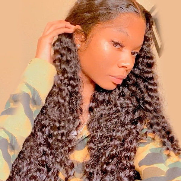 Undetectable 13x4 HD Lace Front Wigs Glueless Human Hair Wigs