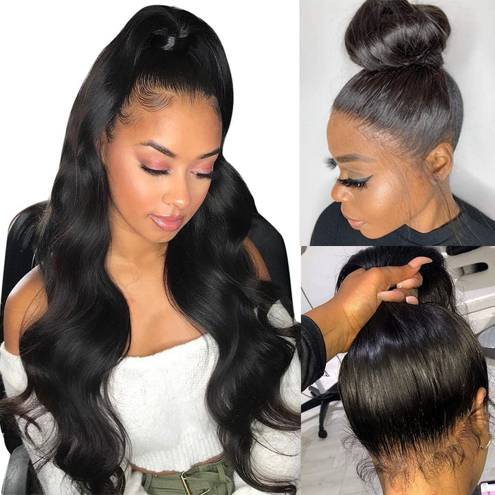 360 Full Lace Wig Human Hair Body Wave Virgin Hair
