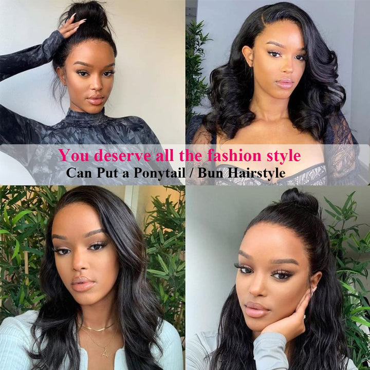 360 Full Lace Wig Human Hair Body Wave Virgin Hair