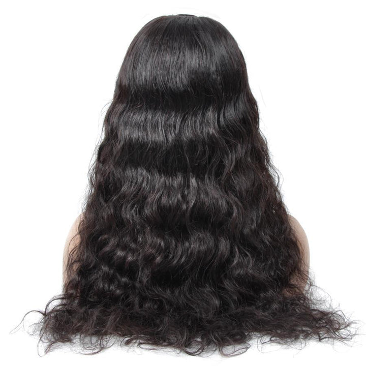 Loose Deep Wave U Part Human Hair Wig for Women, Brazilian Remy Human Hair Glueless Full Head Clip in Half Wig 180% Density - ORIGINAL QUEEN HAIR