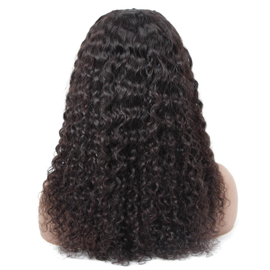U Part Wigs Human Hair Wigs for Women Brazilian Water Wave Remy Human Hair Glueless Full Head Clip in Half Wig U Shape Wig - ORIGINAL QUEEN HAIR