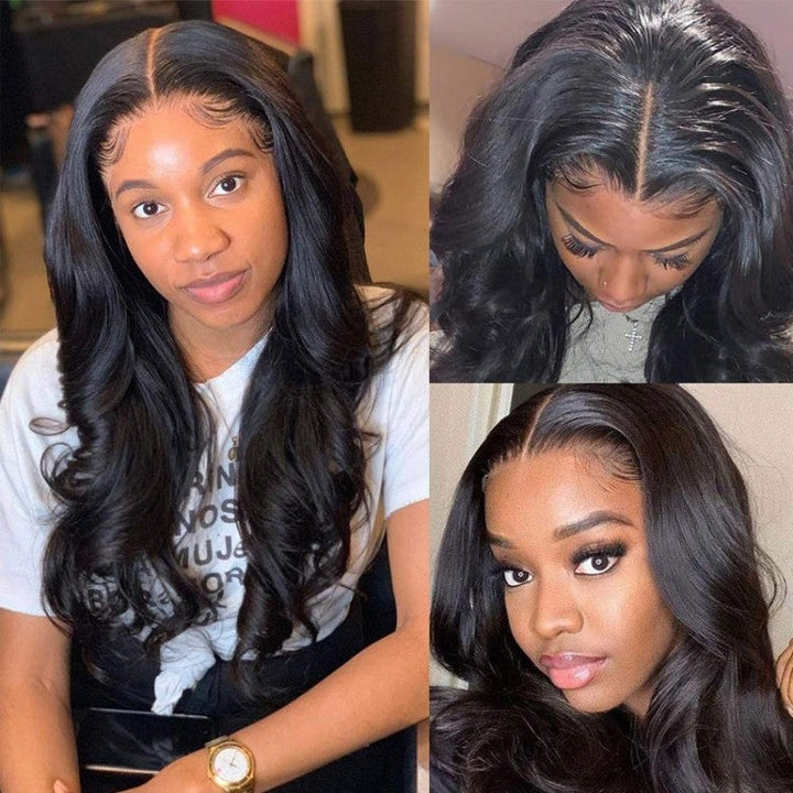 360 Full Lace Wig Human Hair Body Wave Virgin Hair