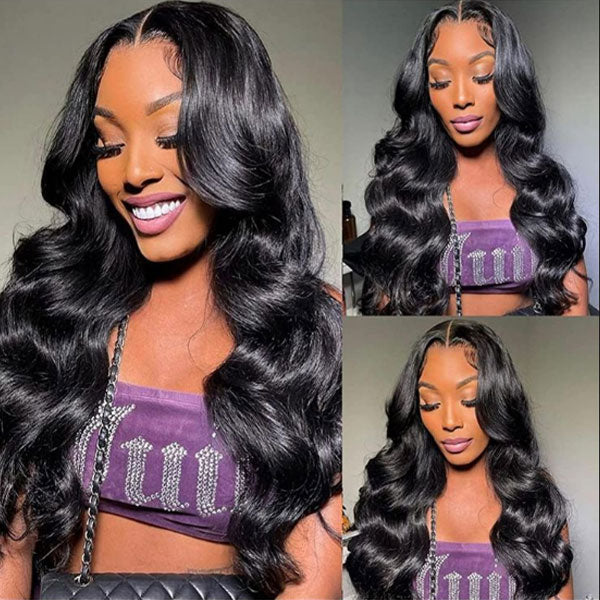 Brazilian Body Wave Melted Hairline Lace Wigs HD Lace Front Wig
