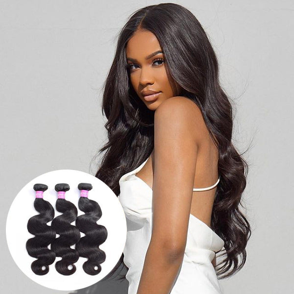 3 Bundles Body Wave Unprocessed Human Virgin Hair
