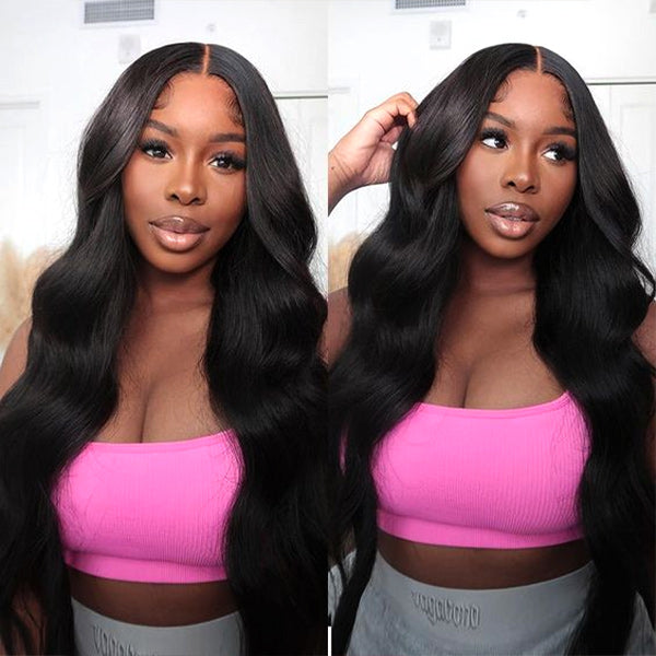 Brazilian Body Wave Melted Hairline Lace Wigs HD Lace Front Wig