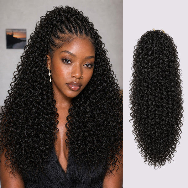 OQ HAIR Premium Pixie Curly Crochet Human Hair Natural Looking For Everyday Glam