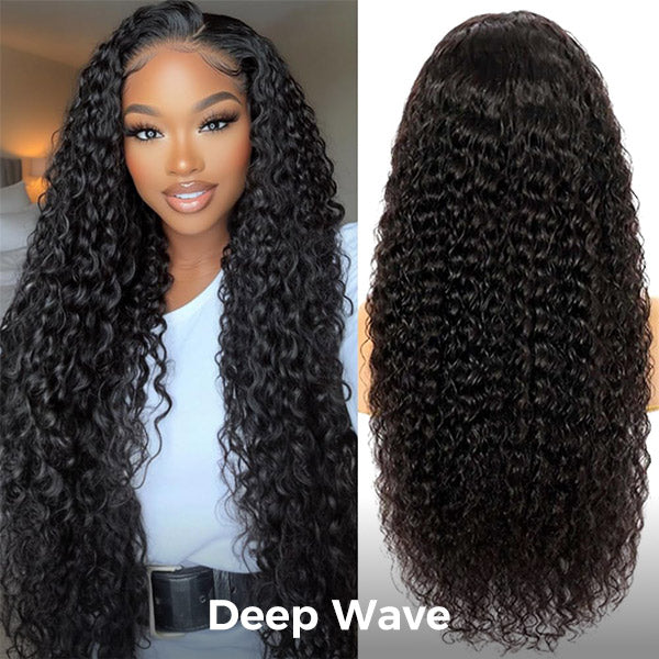 Premium Straight Human Hair 13x6 Lace Frontal Wig Natural Melt And Sleek Look