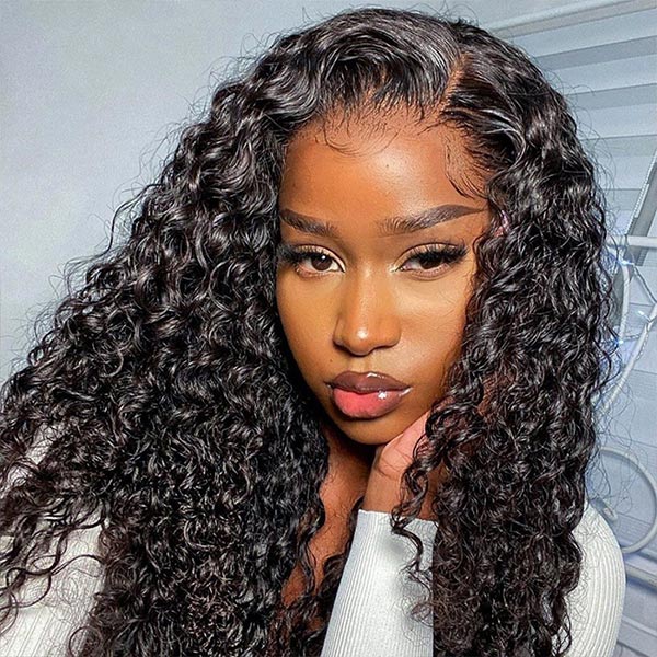 Flash Sale | Kinky Curly Pre Cut 9x6 HD Lace Wear Go Glueless Wig With Elastic Drawstring