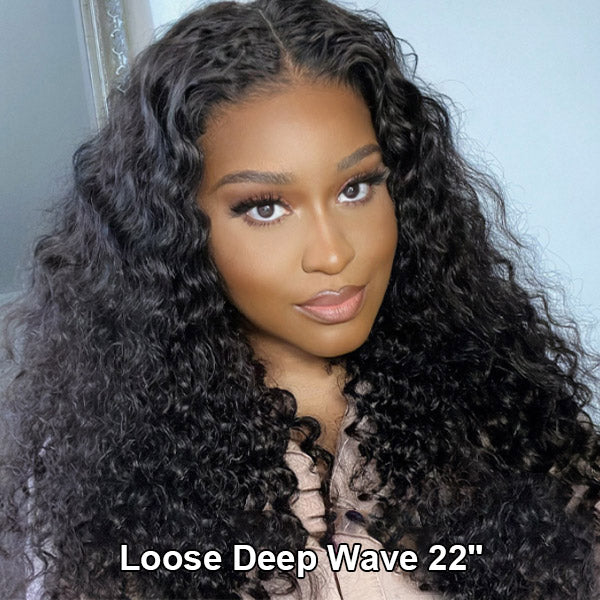 100% Glueless Wear Go Wig Bleached Knots Human Hair Wig Pre-plucked Hairline
