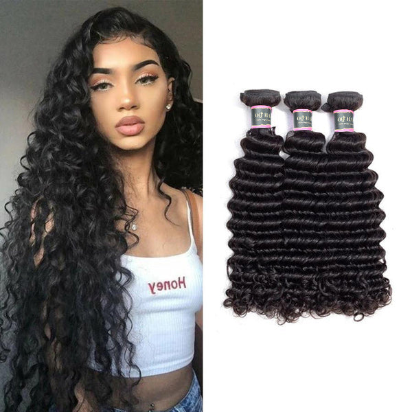 deep wave human hair bundles