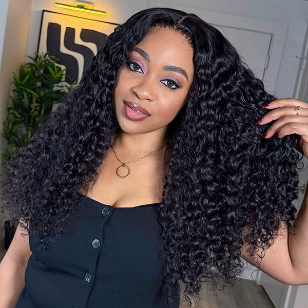 deep wave black friday wig