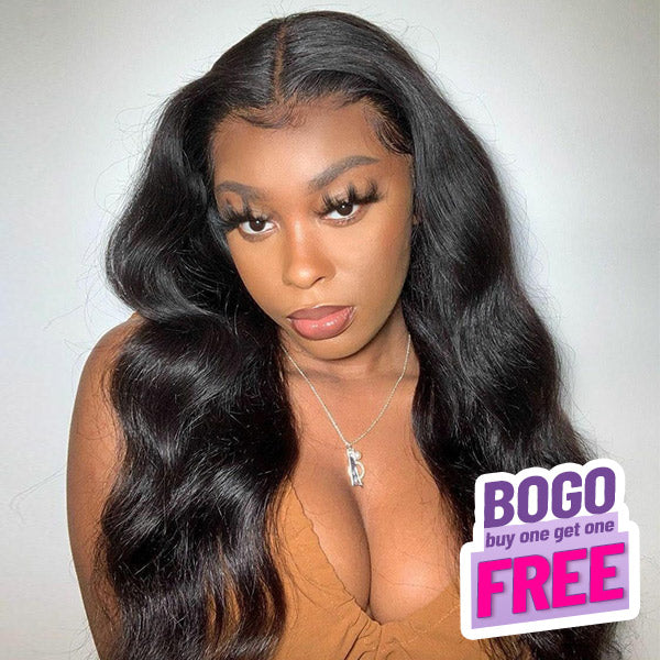 BOGO Body Wave Pre-cut Lace Wear Go Wig 0 Skill Needed