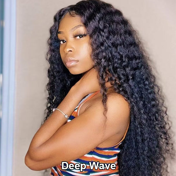 BOGO Long 26inches-32inches Straight/Wavy/Curly Wear Go Wig Various Styles Pre-cut 6x4 HD Lace Wig