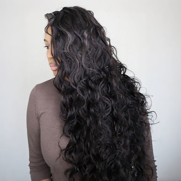 OQ HAIR Natural Flow Body Wave Crochet Human Hair Lightweight & Reusable Beginner Friendly Style