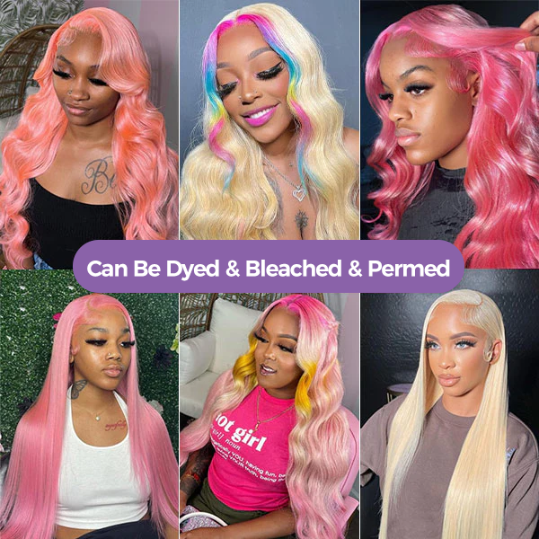 613 Blonde Body Wave Human Hair Lace Front Wigs 13x4 Invisible Lace Wigs