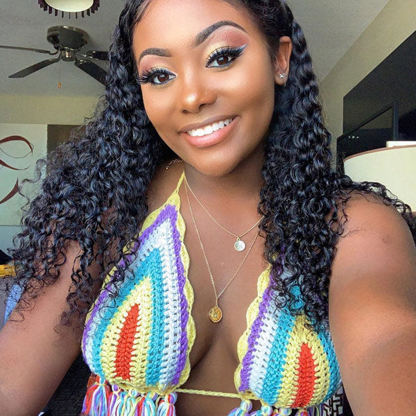 water wave human hair bundles