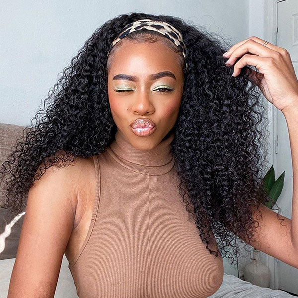 80% OFF | Kinky Curly 3-In-1 Half Wig Invisible Hairline Protective Style