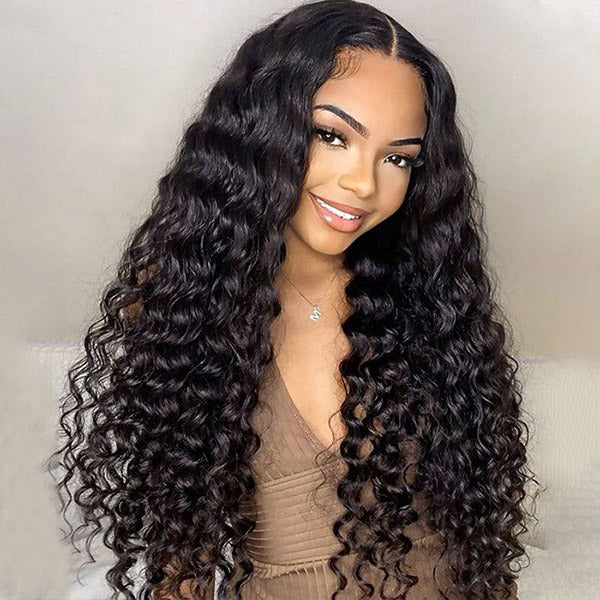 Clearance Sale | 13x4 Loose Deep Lace Front Wigs Transparent Lace Wigs Human Hair For Women Pre-plucked With Natural Hairline