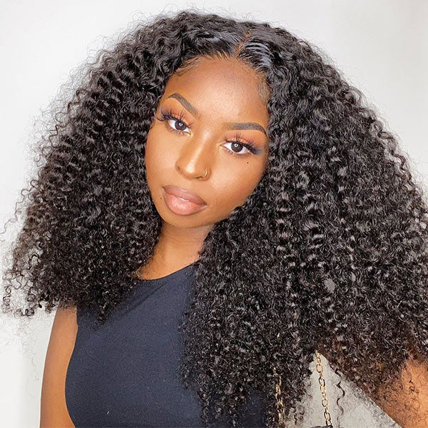 BOGO Kinky Curly Pre-cut Lace Wear Go Glueless Wig Beginner Friendly