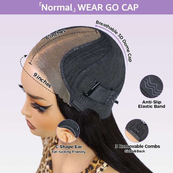 80%OFF |  Kinky Curly Realistic Scalp Pre-Cut 9x6 HD Elastic Drawstring Wear Go Wig No Glue Need