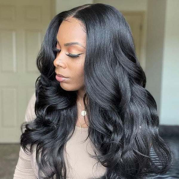 BOGO Body Wave Pre-cut Lace Wear Go Wig 0 Skill Needed