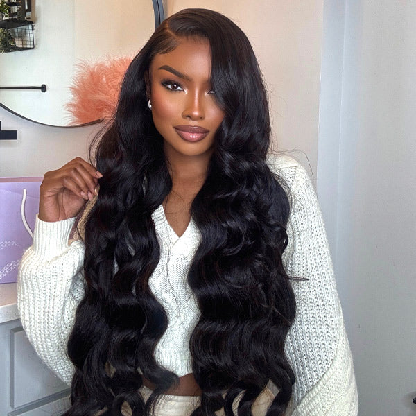 Straight 13x6 Glueless Wear Go Wig With Drawstring
