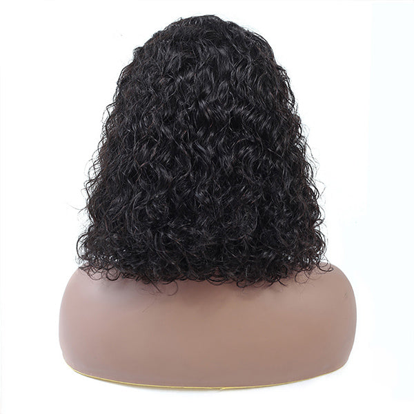Pre Plucked Water Wave Short Bob Wigs 4x4 13x4 13x6 Lace Front Wigs 100% Human Hair Wigs