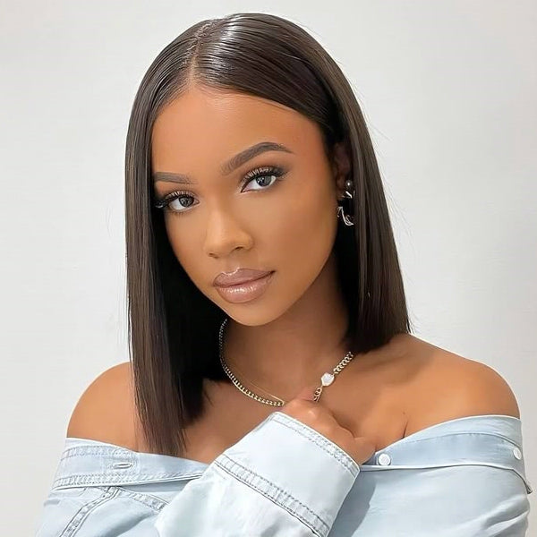 Exclusive Flash | Straight Bob Pre-Cut 9x6 Lace Wear Go Wig