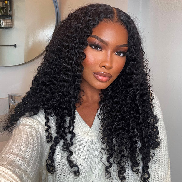 TikTok Viral Burmese Curly 13x4/13x6 HD Lace Wear Go Glueless Wig With Custom Fit