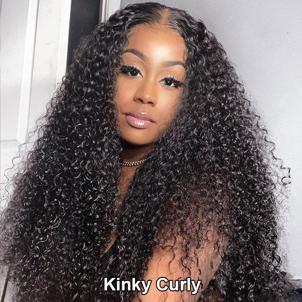 BOGO Long 26inches-32inches Straight/Wavy/Curly Wear Go Wig Various Styles Pre-cut 6x4 HD Lace Wig