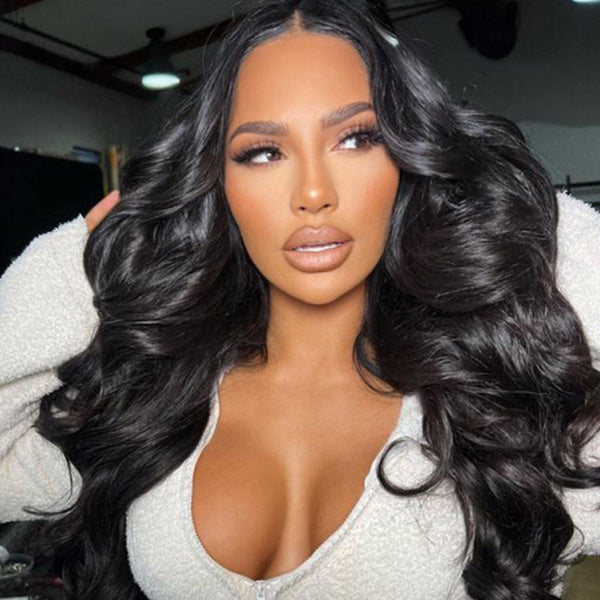 OQ HAIR PartingMax Glueless Body Wave Pre-Cut 9x6 HD Lace Flexible Fit Wear Go Wig With Tiny Belached Knots