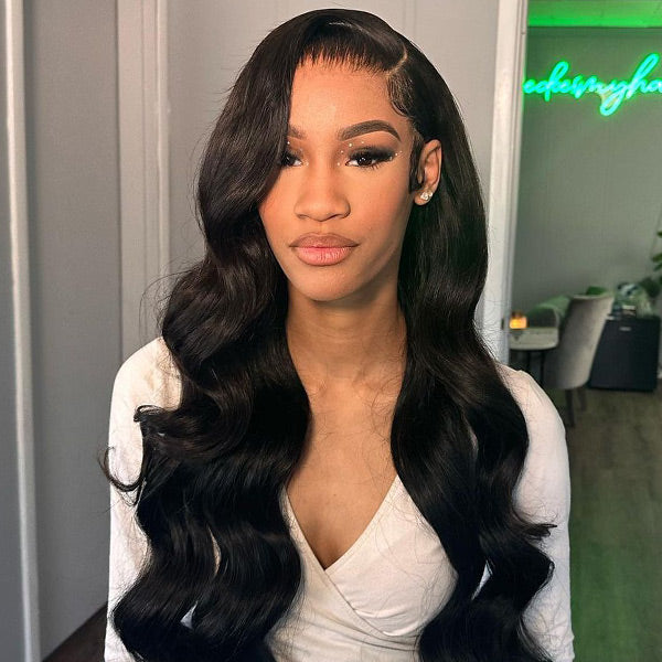 OQ HAIR PartingMax Glueless Body Wave Pre-Cut 9x6 HD Lace Flexible Fit Wear Go Wig With Tiny Belached Knots