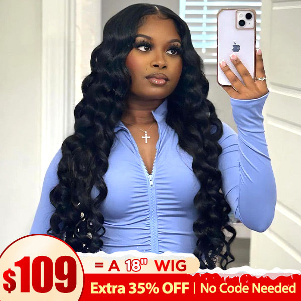 Clearance Sale | 5x5 HD Lace Closure Wigs 100% Human Hair Transparent Lace Wigs Pre-Plucked With Natural Hairline
