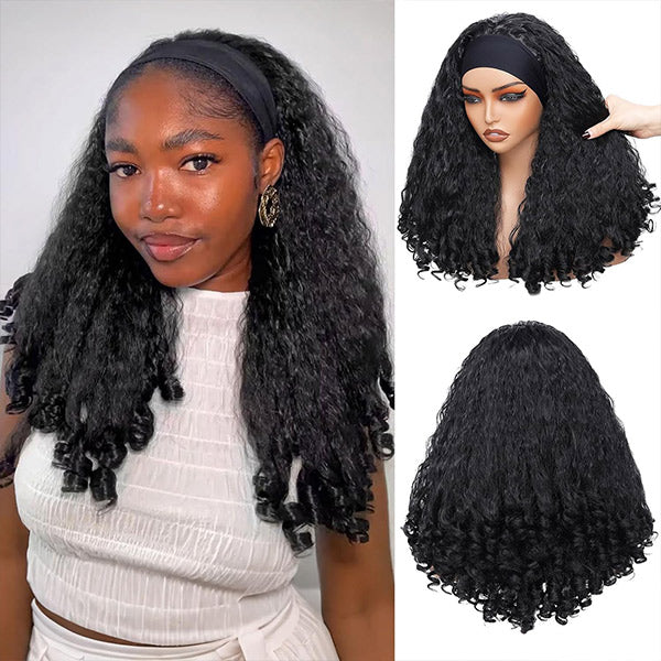 キネマ　kinema mohair hair band Black 新品 Brooklyn Headband - Black | Weekend Accessory with a Cause