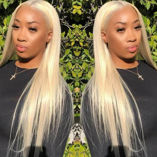Straight 613 Bundles Human Virgin Hair No Split & Full End Blonde Color Hair Bundles