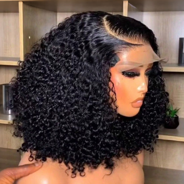 Bob Wigs Deep Wave Virgin Human Hair Lace Front Wigs Preplucked 13x4 13x6 HD Lace Frontal Wigs