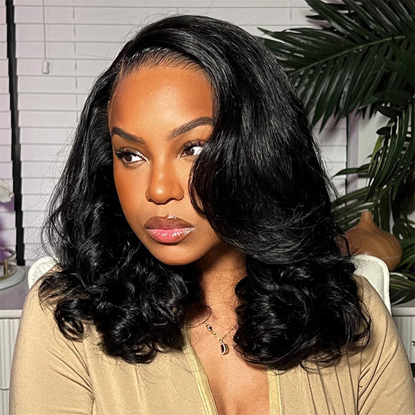 Clearance Sale | 13x4 Body Wave Lace Front Wigs Pre-plucked Short Bob Human Hair Wigs Brazilian