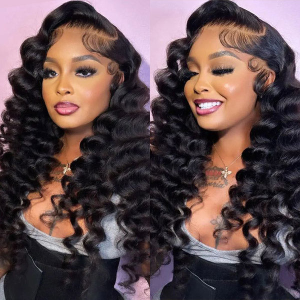 Wand curl clearance deep wave hair