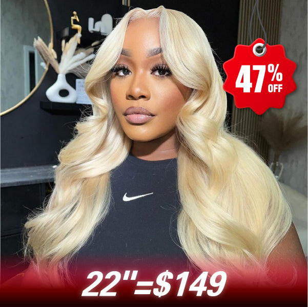 Today's Deal | Body Wave 613 Blonde Pre-Cut 6x4 Lace Wear Go Glueless Wigs