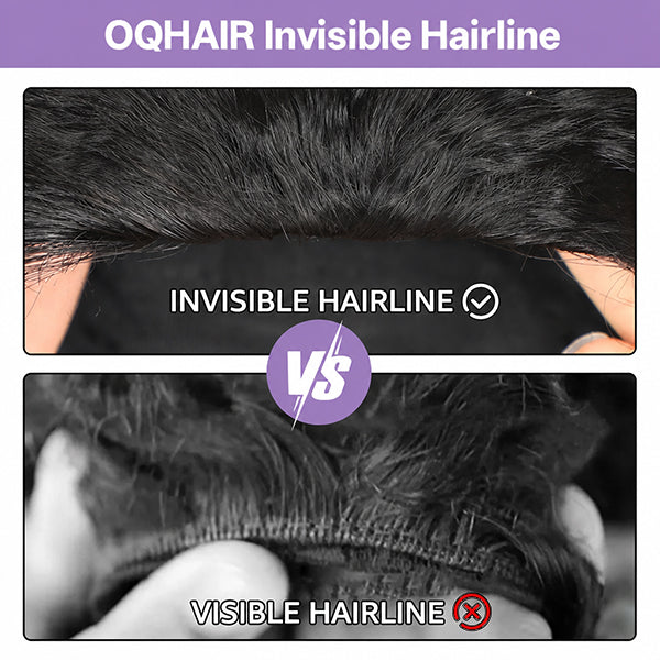 3 In 1 Half Wig | Burmese Curly Highlight 1B/30 Color Wear Go Half Wig Snug Fit