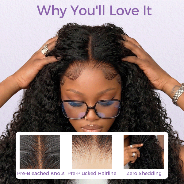 Brazilian Virgin Natural Wave Human Hair Lace Front Wigs Natural Black