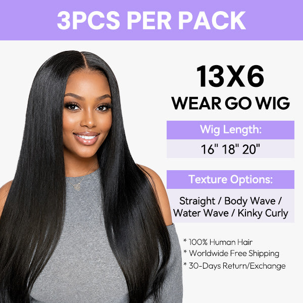 Wholesale Deal | Pre Bleached 13x6 HD Lace Front Wigs Human Hair Pre Plucked Hairline