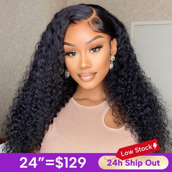 Exclusive Flash | Water Wave 13x6 Lace Frontal Wig Pre-plucked Hairline