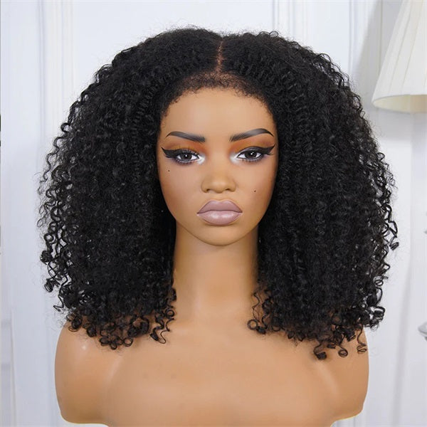 OQ HAIR 9x6 Afro Curly 4C Edges Hairline Snug Fit Drawstring Wear Go Glueless Wig