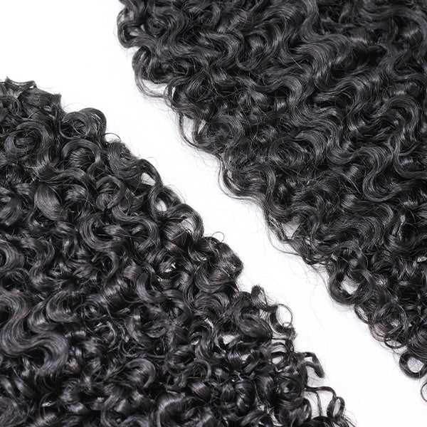 OQ HAIR Premium Pixie Curly Crochet Human Hair Realistic Curls Time Saving