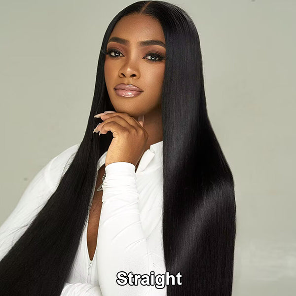 BOGO Long 26inches-32inches Straight/Wavy/Curly Wear Go Wig Various Styles Pre-cut 6x4 HD Lace Wig